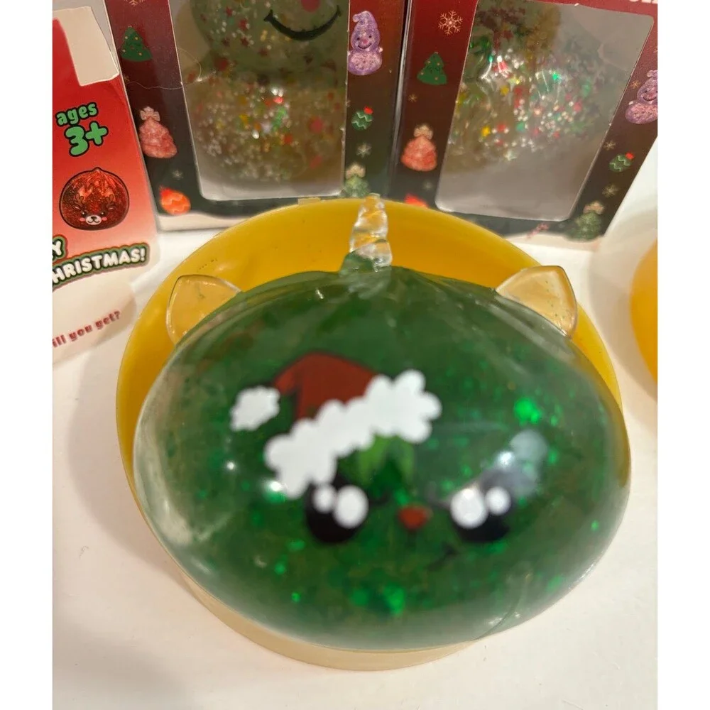 BUN Christmas Glitter Unicorn Squishy Dumpling